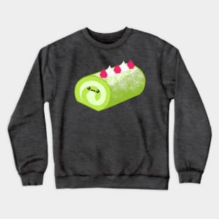 Matcha Cake Roll Crewneck Sweatshirt